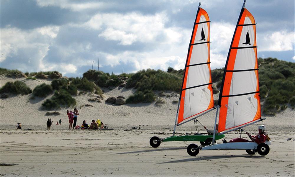 Char à voile à St Gilles - Sports nautiques